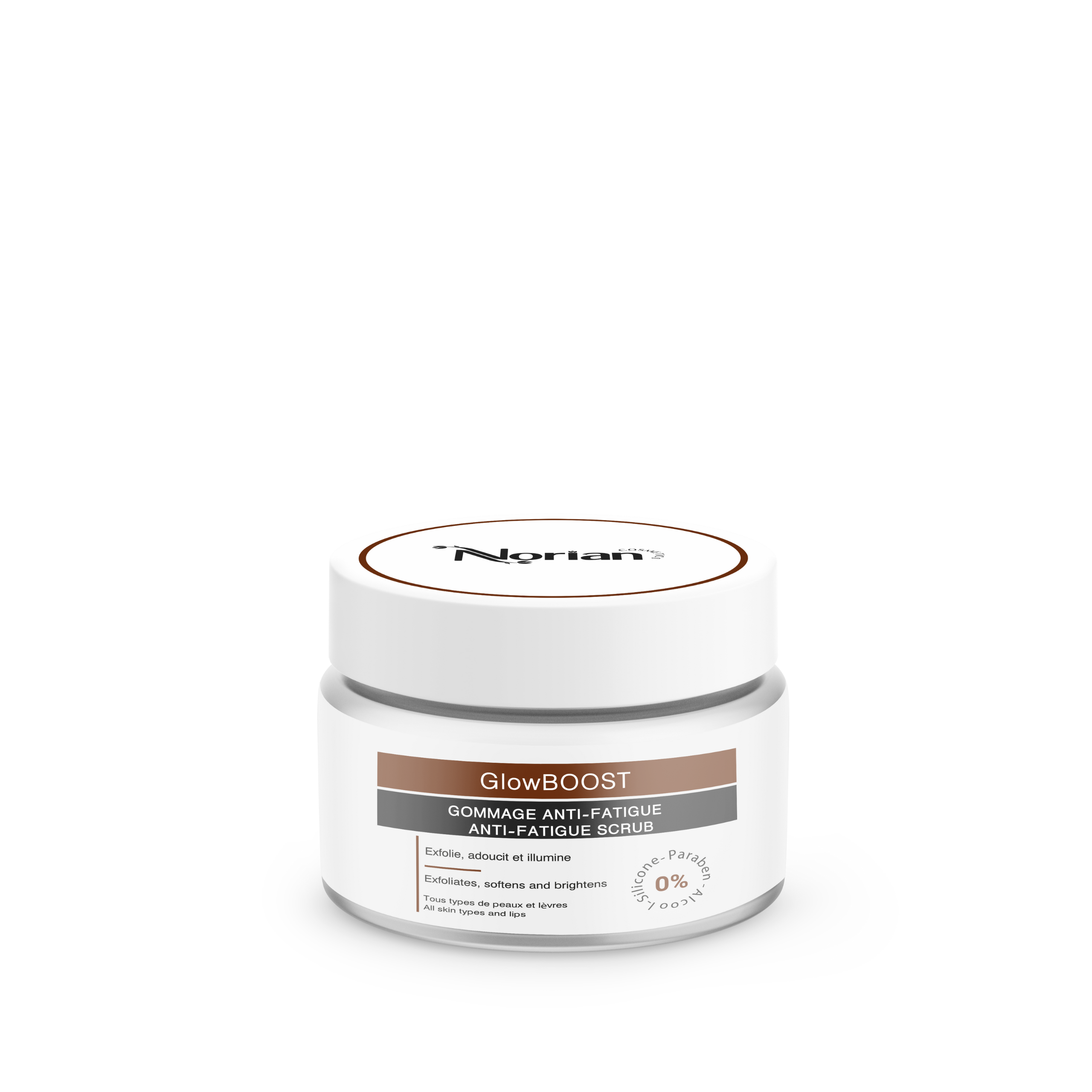 Gommage café anti fatigue visage et lèvres